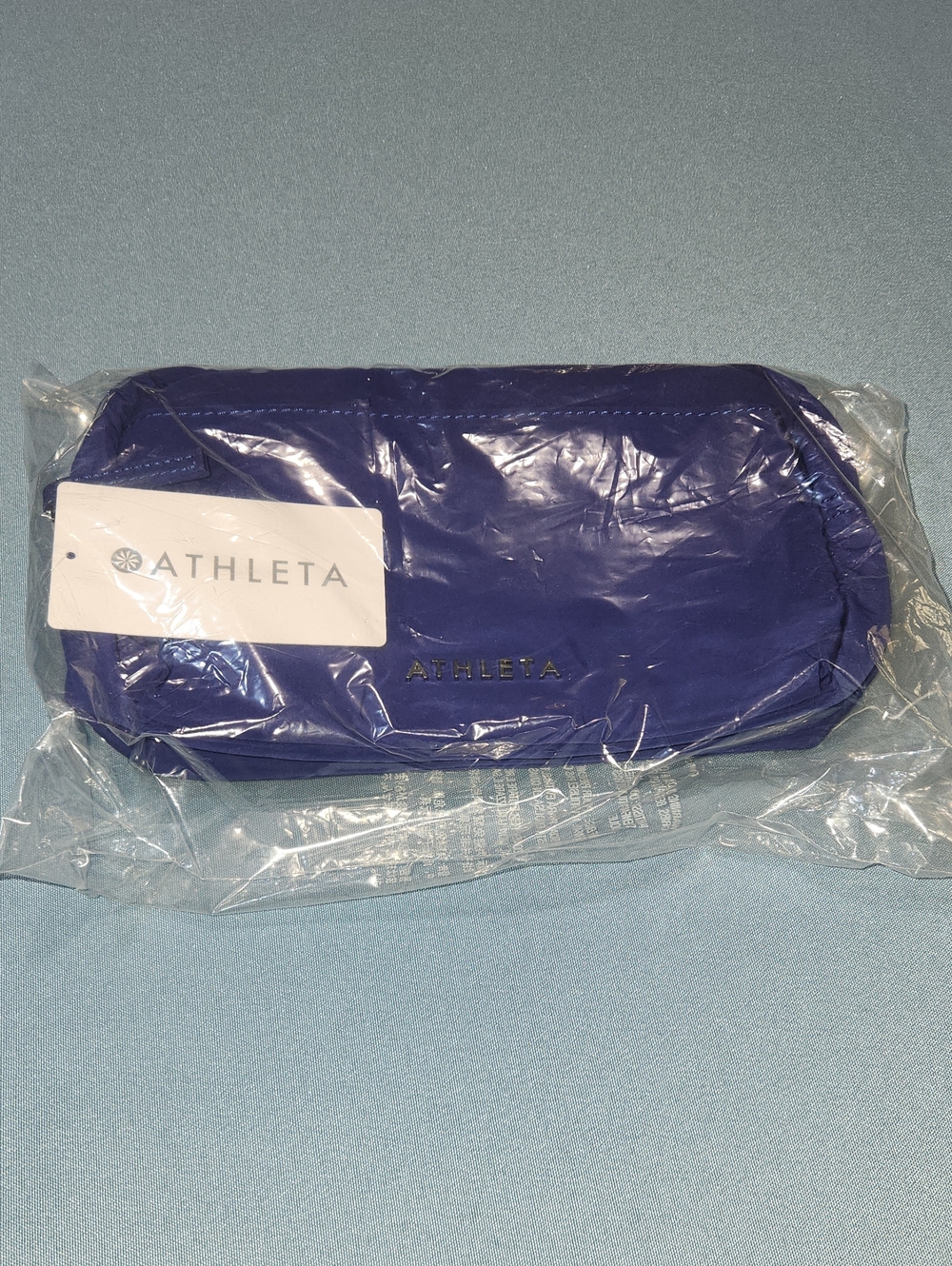 NWT Athleta All About Large Crossbody Belt Bag in Blue